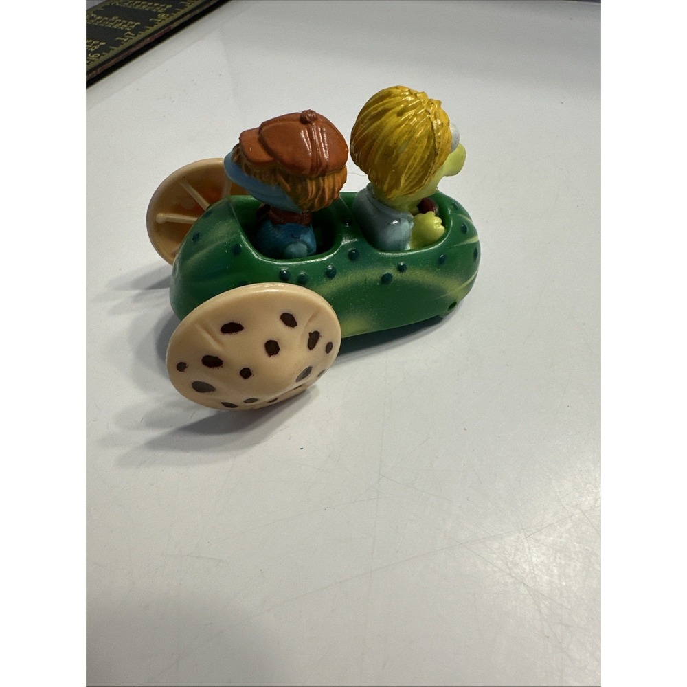 Jim Henson 1988 Muppets In Pickle‎ Car Cookie Wheels Toy Vintage